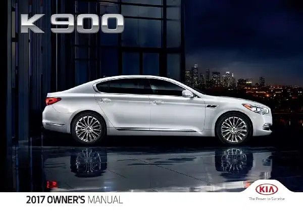 KIA K900 2017 MY. Owner&#39;s Manual