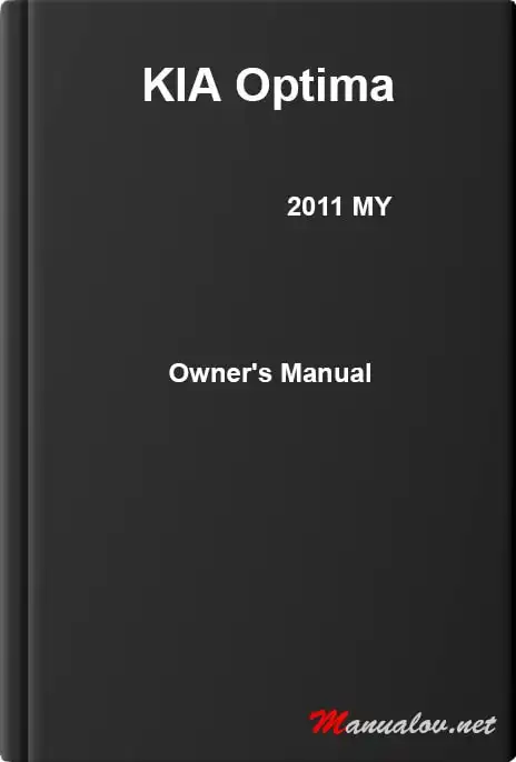 KIA Optima 2011 MY. Owner&#39;s Manual