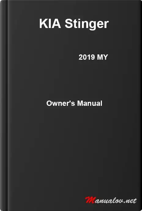 KIA Stinger 2019 MY. Owner&#39;s Manual