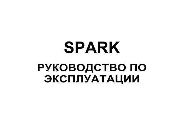 Chevrolet Spark 2010 року. Керівництво з експлуатації