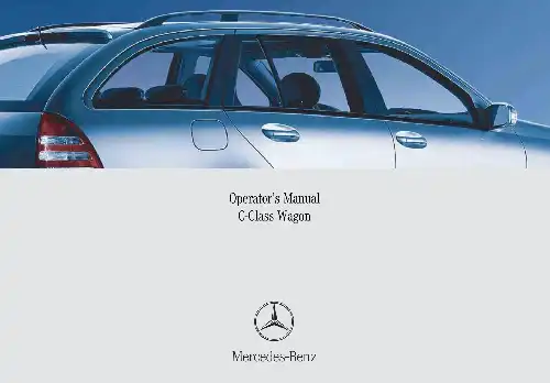 Mercedes-бенз C-Class Wagon 2005 MY. Owner&#39;s Manual