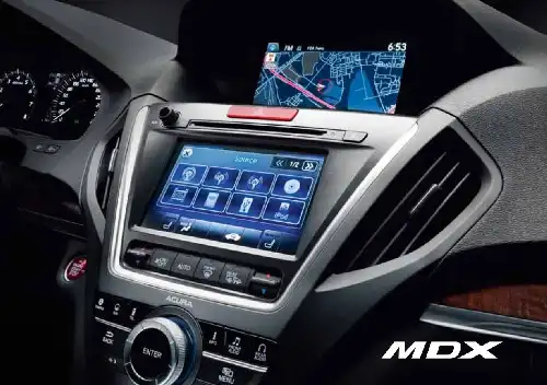 Acura MDX 2006-2009 року. Керівництво з експлуатації навігаційної та мультимедійної систем