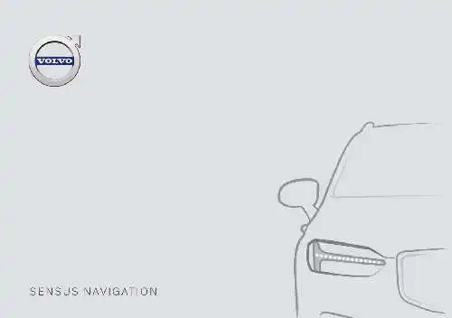 Volvo V60 2021 року. Керівництво з експлуатації Sensus Navigation