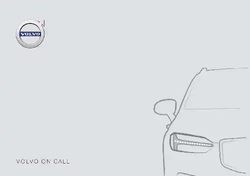 Volvo V60 Cross Country 2021 року. Керівництво з експлуатації Volvo on Call (VOC)