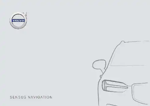Volvo XC60 2021 року. Керівництво з експлуатації Sensus Navigation