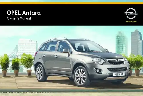 Opel Antara 2015 MY. Owner&#39;s Manual