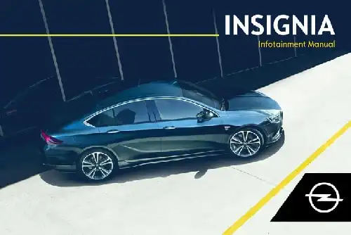 Opel Insignia 2020 MY. Infotainment Manual