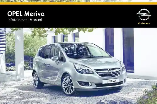 Opel Meriva 2015 MY. Infotainment Manual