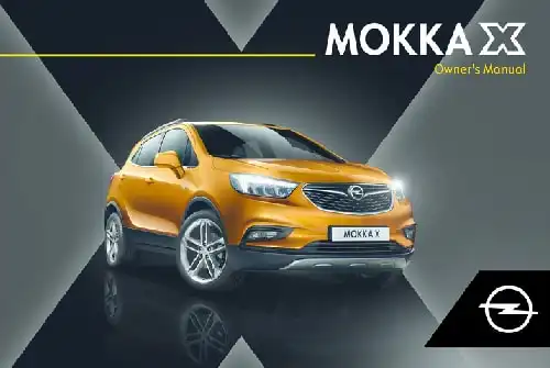 Opel Mokka X 2019 MY. Owner&#39;s Manual