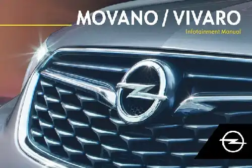 Opel Movano 2018 MY. Infotainment Manual