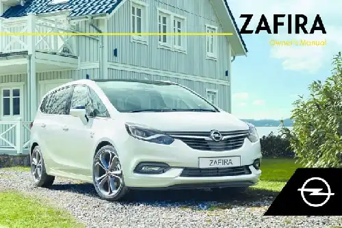 Opel Zafira Tourer 2018 MY. Owner&#39;s Manual