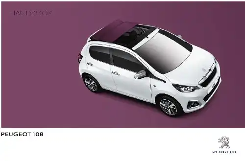 Peugeot 108. Handbook