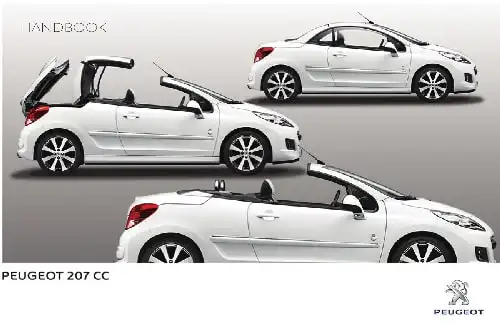 Peugeot 207 CC. Handbook