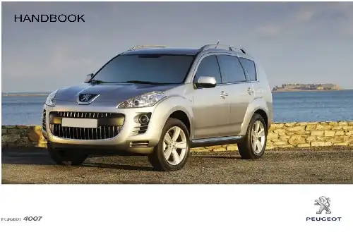 Peugeot 4007. Handbook