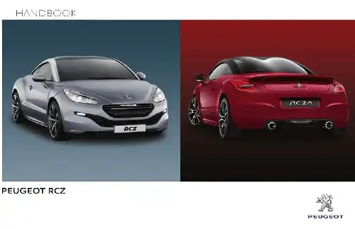 Peugeot RCZ. Handbook