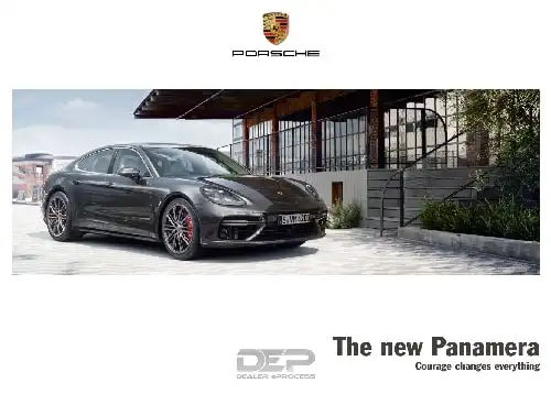 Porsche Panamera 2017 MY. Owner&#39;s Manual