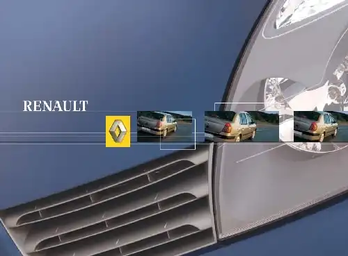 Renault Clio 2005 MY. Driver&#39;s Handbook