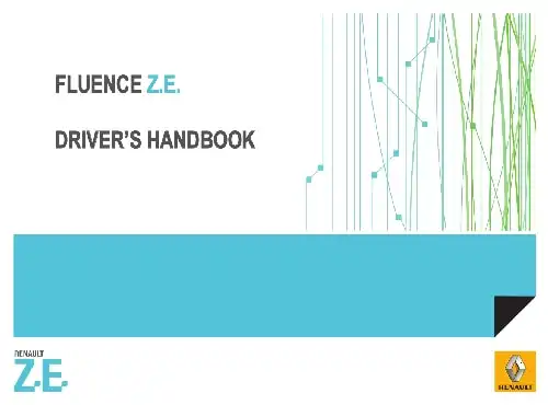 Renault Fluence ZE 2012 MY. Driver&#39;s Handbook