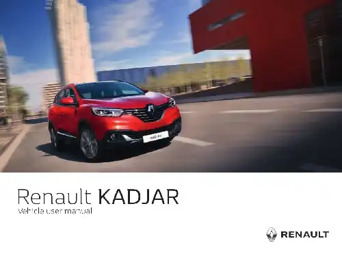Renault Kadjar 2018 MY. Driver&#39;s Handbook