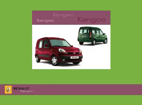 Renault Kangoo 2005 MY. Driver&#39;s Handbook