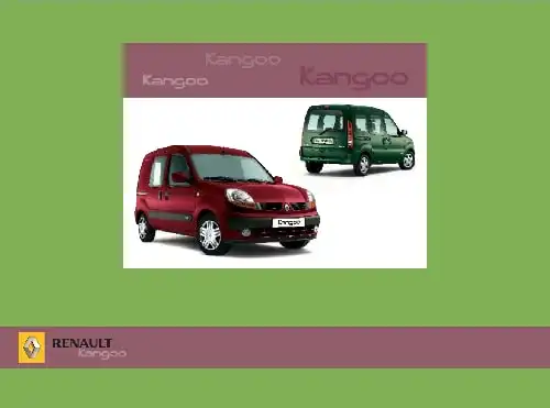 Renault Kangoo 2006 MY. Driver&#39;s Handbook