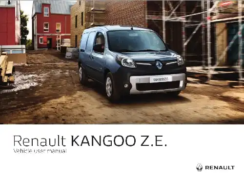 Renault Kangoo ZE 2018 MY. Driver&#39;s Handbook