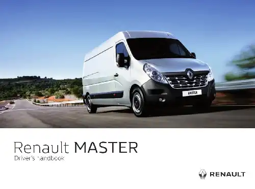 Renault Master 2017 MY. Driver&#39;s Handbook