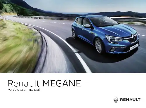 Renault Megane 2018 MY. Driver&#39;s Handbook