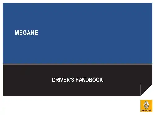 Renault Megane Coupe. Driver&#39;s Handbook