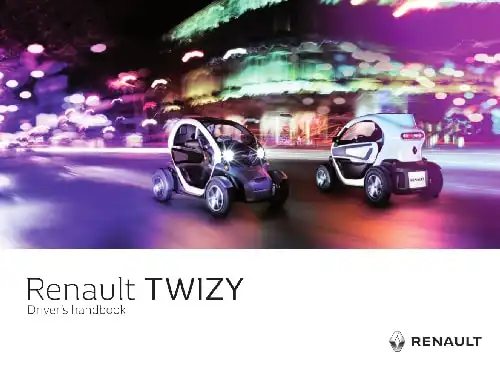 Renault Twizy 2017 MY. Driver&#39;s Handbook