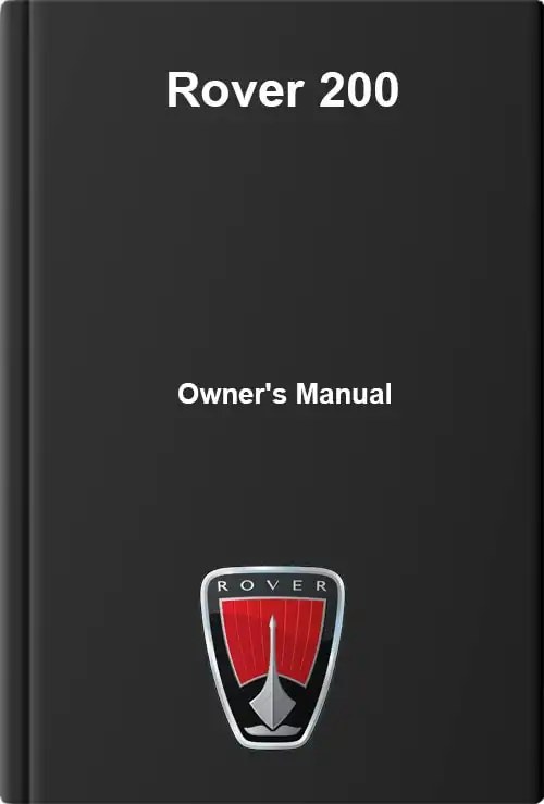 Rover 200. Owner&#39;s Manual