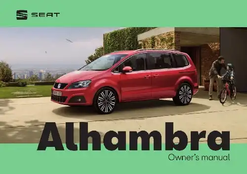 Seat Alhambra 2020 MY. Owner&#39;s Manual