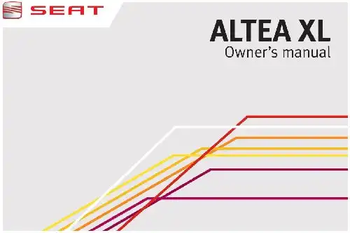 Seat Altea XL 2012 MY. Owner&#39;s Manual