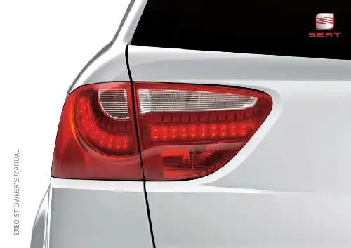 Seat Exeo ST 2011 MY. Owner&#39;s Manual