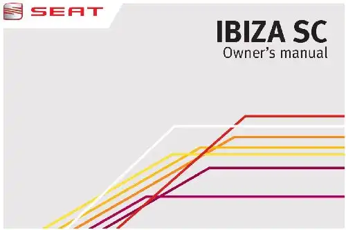 Seat Ibiza SC 2012 MY. Owner&#39;s Manual