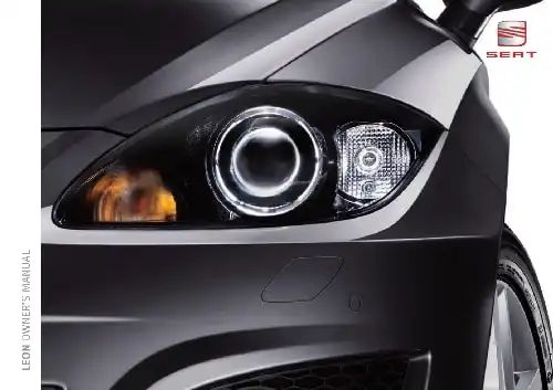 Seat Leon 5D 2011 MY. Owner&#39;s Manual