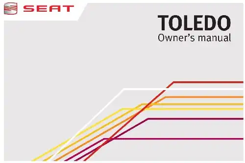 Seat Toledo 2012 MY. Owner&#39;s Manual