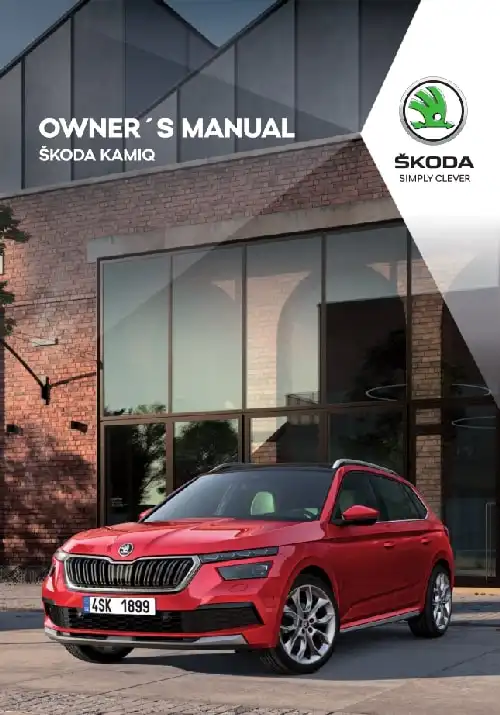 Skoda Kamiq 2020 MY. Owner&#39;s Manual