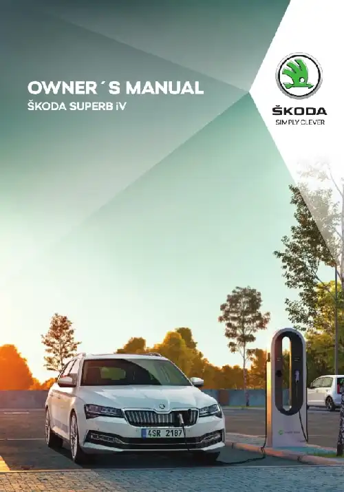 Skoda Superb iV 2020 MY. Owner&#39;s Manual