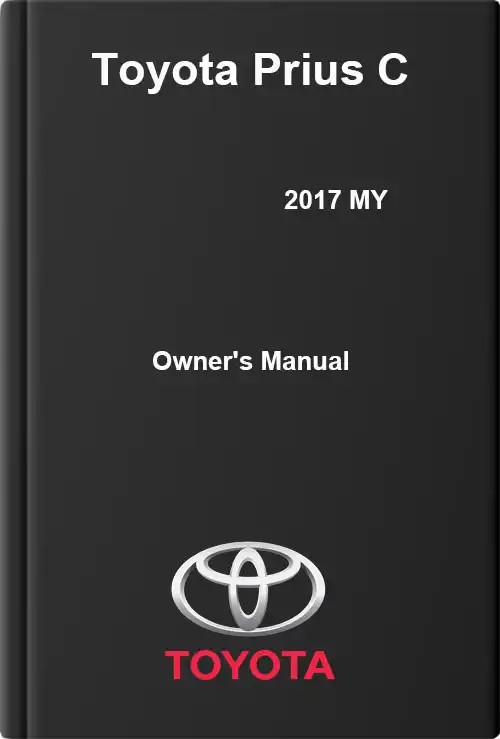 Toyota Prius З 2017 MY. Owner&#39;s Manual