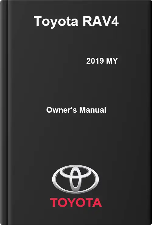 Toyota RAV4 2019 MY. Owner&#39;s Manual