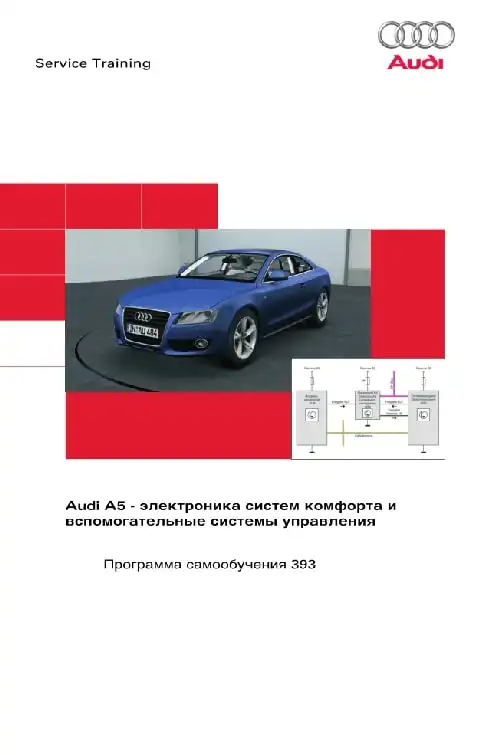 Audi A5. Програма самонавчання 393. Електроніка систем комфорту та допоміжні системи управління