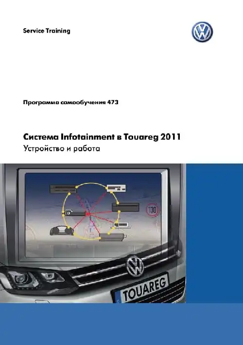 Volkswagen. Програма самонавчання 473. Система Infotainment у Touareg 2011. Пристрій та робота