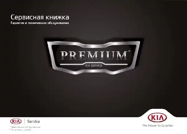 KIA K900 (RJ) 2021 року. Сервісна книжка