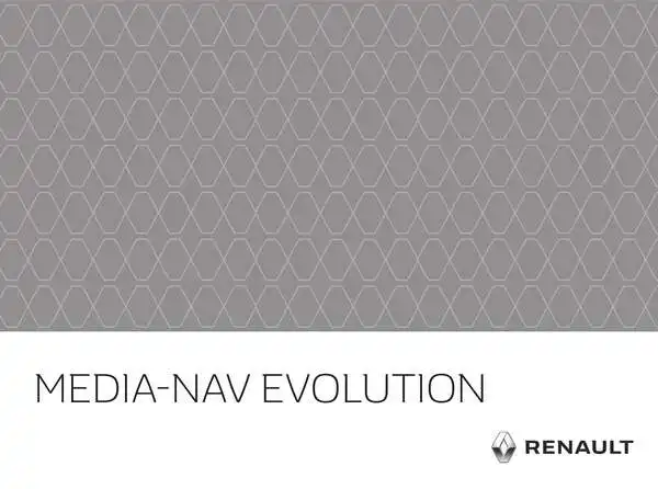 Renault Sandero Stepway. Інструкція до системи Media-Nav