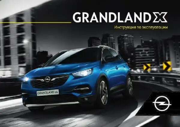 Opel Grandland X. Керівництво користувача