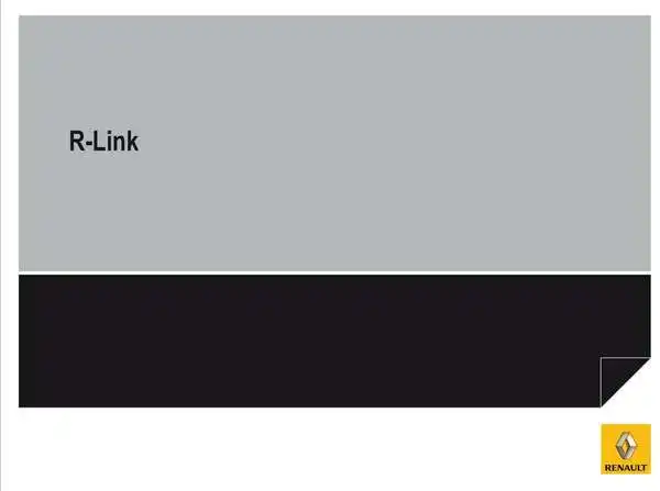Renault Fluence. Інструкція до системи R-Link