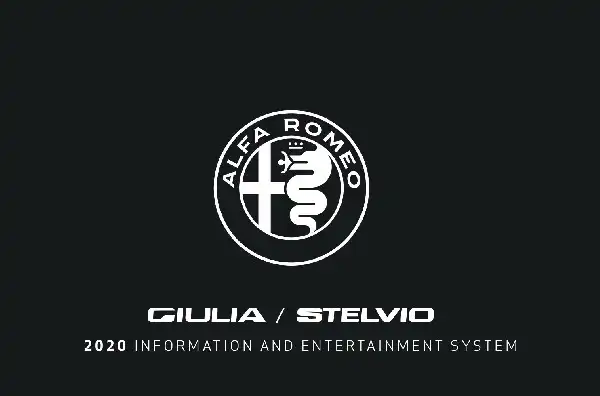 Alfa Romeo Stelvio 2020 MY. Information and Entertainment System