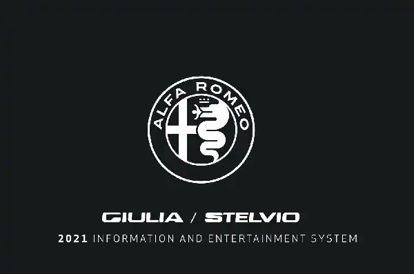 Alfa Romeo Stelvio 2021 MY. Information and Entertainment System