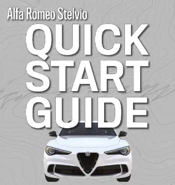 Alfa Romeo Stelvio 2021 MY. Quick Start Guide